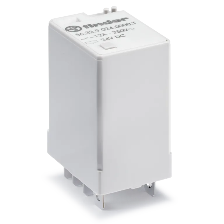 رله فیندر صنعتی 12 آمپر دو کنتاکت - تصویر 2