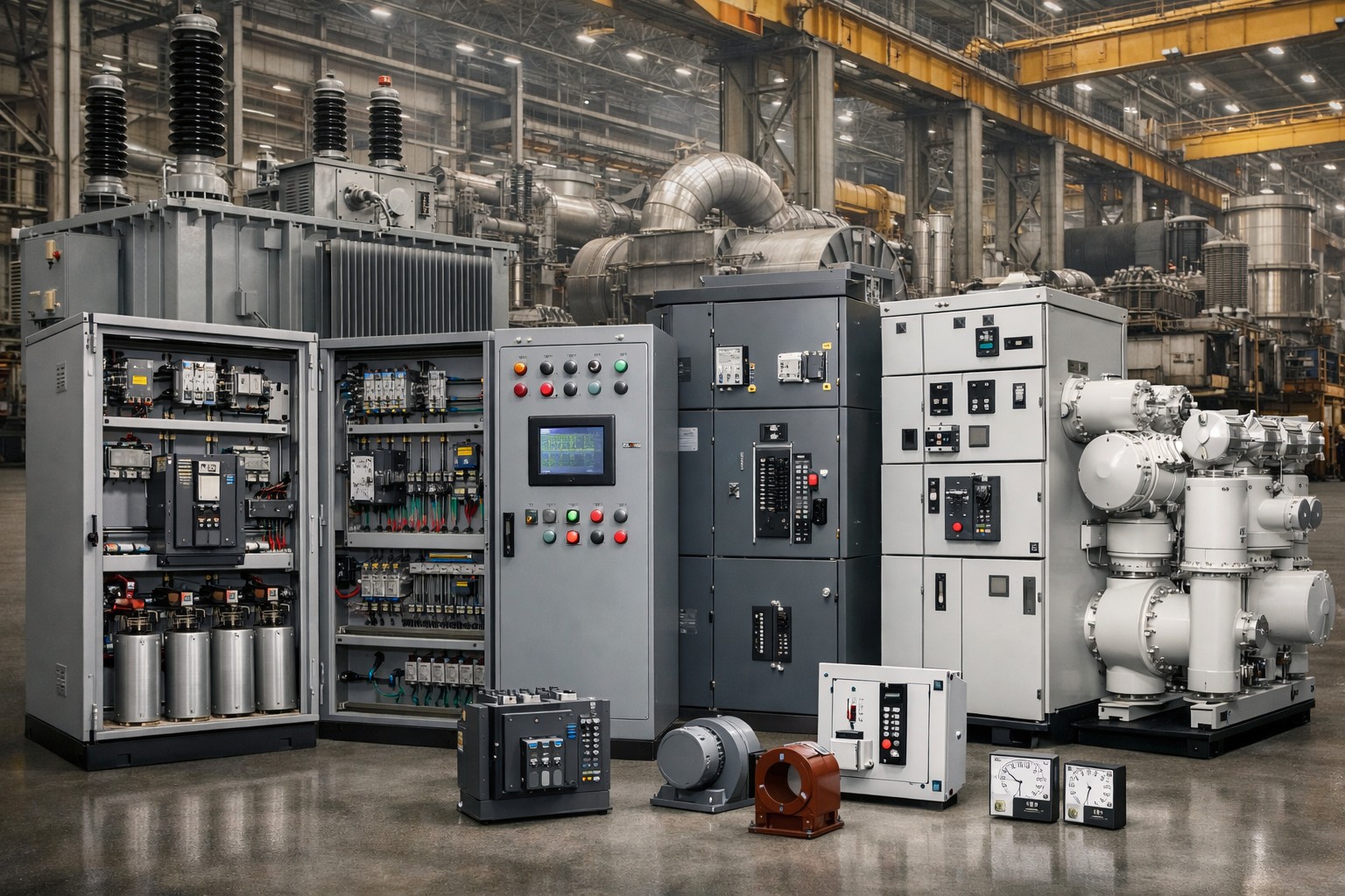 راهنمای جامع تابلو برق صنعتی (انواع، اجزا و استانداردها)