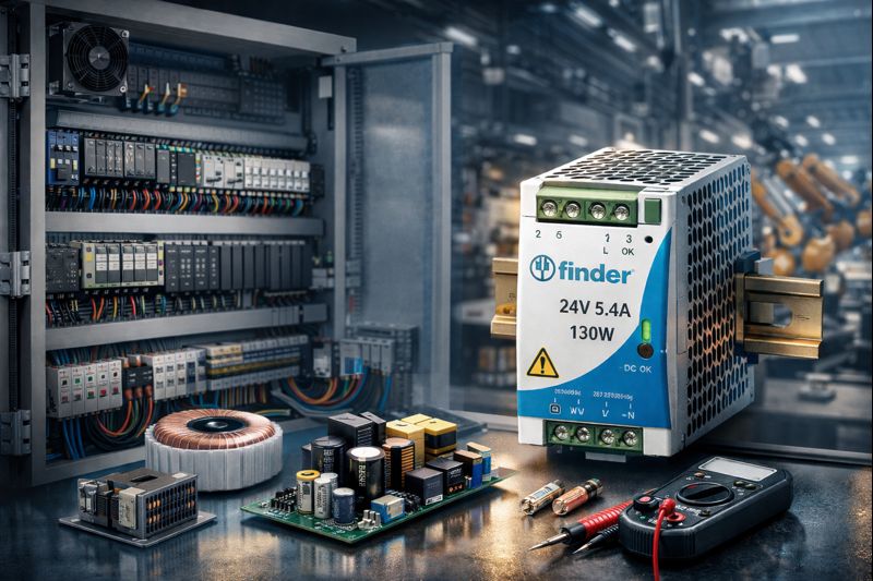 راهنمای انتخاب منبع تغذیه صنعتی (پاور ساپلای) مناسب برای تابلو برق