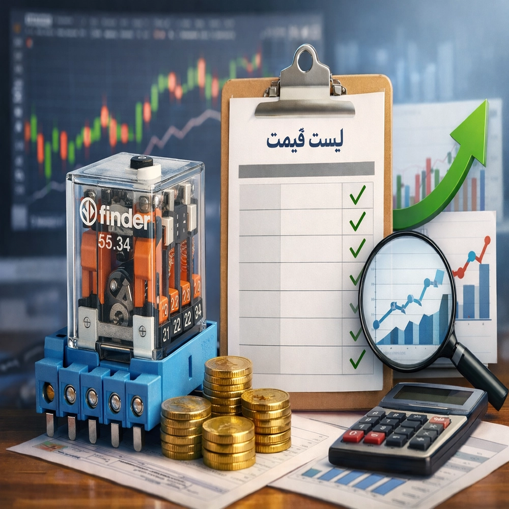 تحلیل قیمت رله فیندر ۵۵.۳۴ و بررسی لیست قیمت فیندر ۱۴۰۴